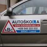 Polep auta - Autoškola ABC