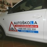 Polep auta - Autoškola ABC