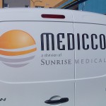 Reklamní polep auta Brno - Medicco